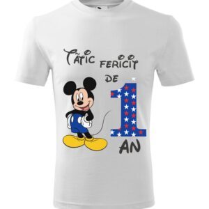 Tricou personalizat happy dad mickey