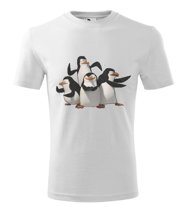 Tricou personalizat pinguinii din Madagascar