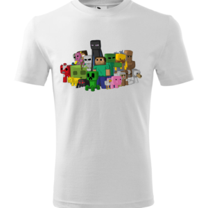 Tricou personalizat Minecraft squad