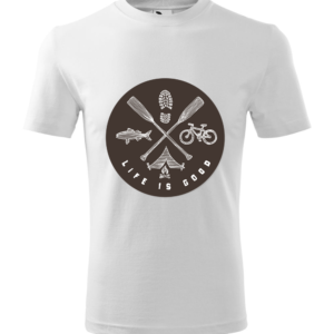 Tricou personalizat Life is good