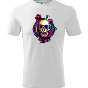 Tricou personalizat Skull Art