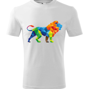 Tricou personalizat Color lion